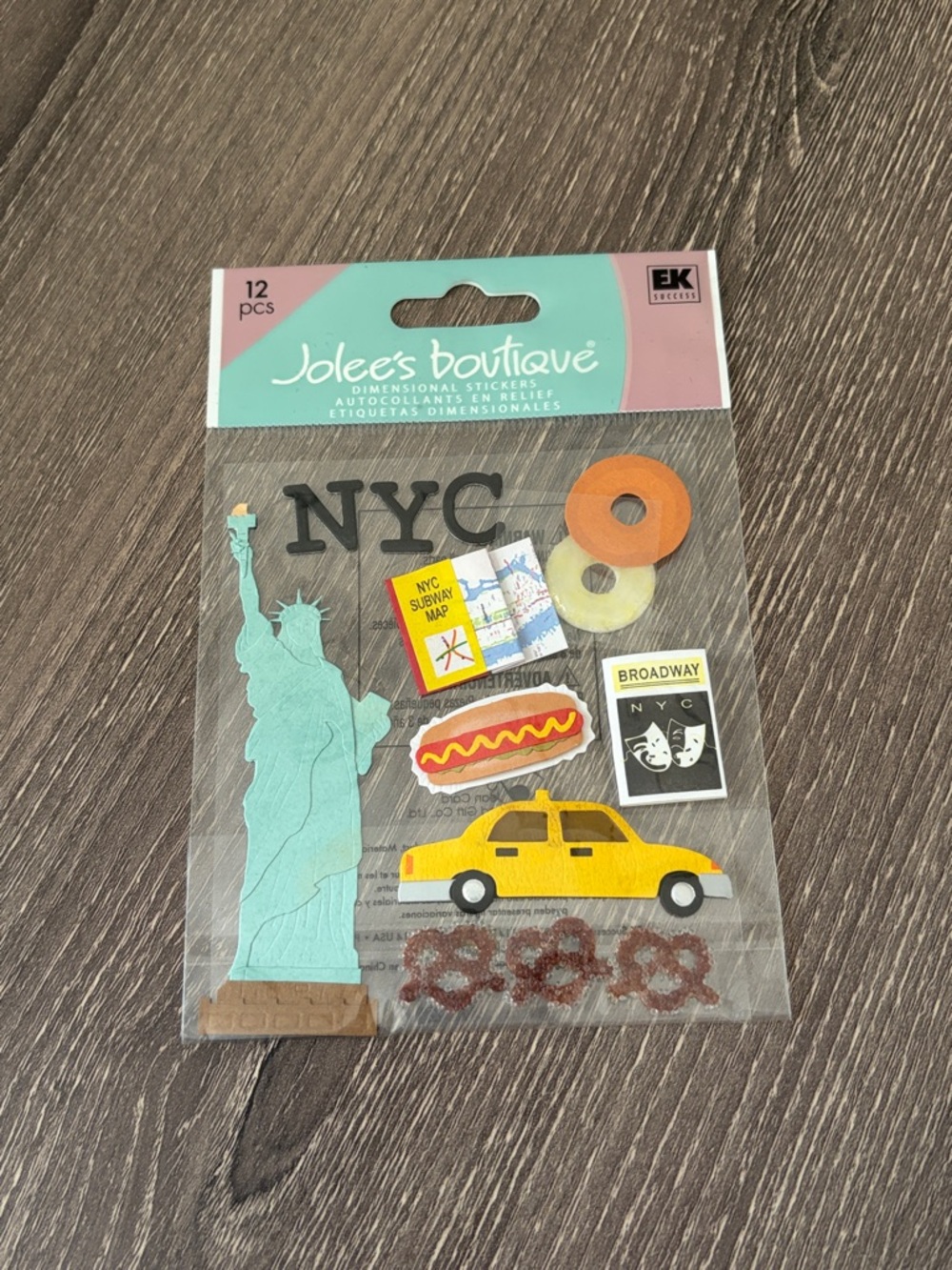 ❤️$4 Jolee's Boutique NYC Dimensional Stickers